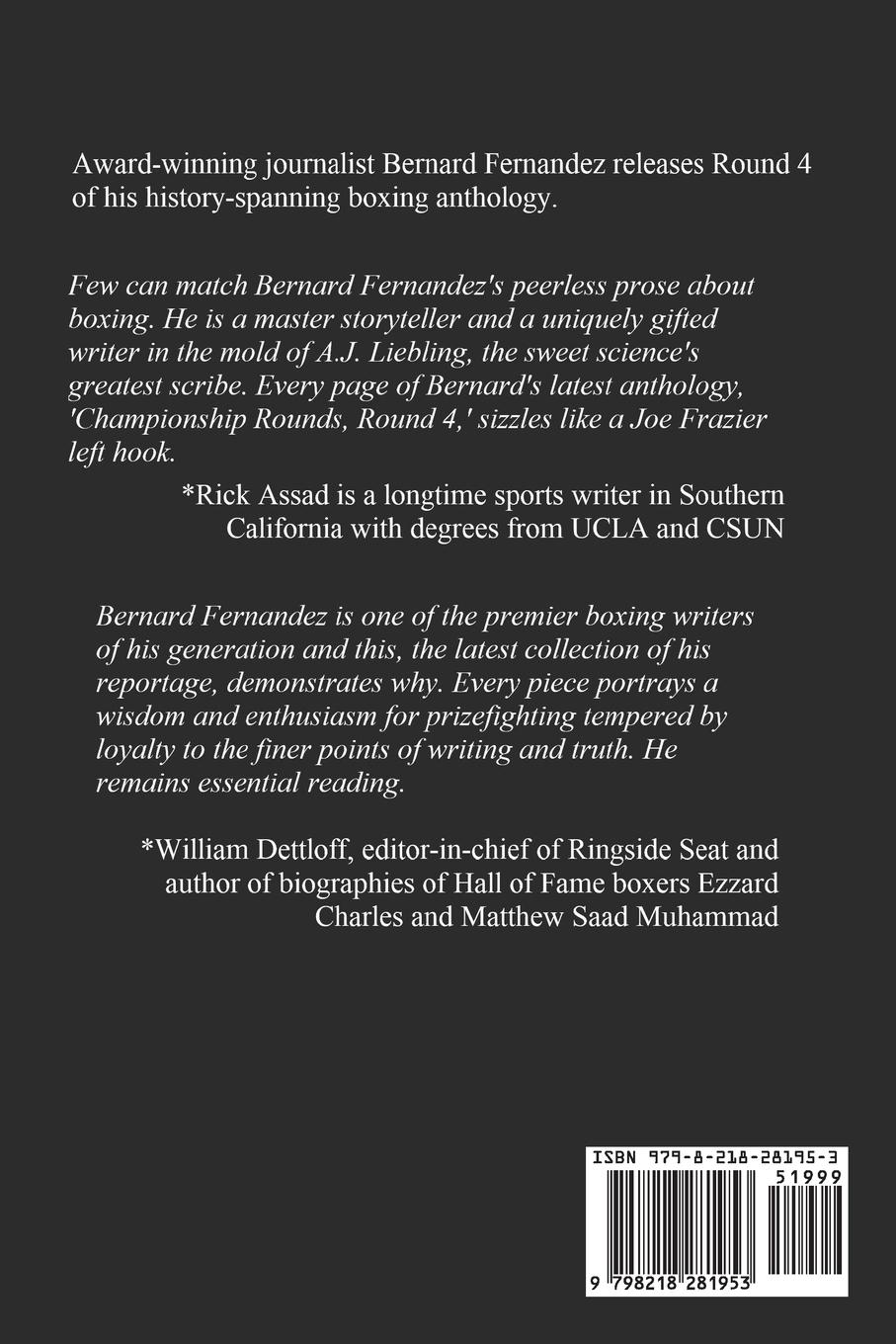 Rückseitencover Championship Rounds (Round 4)