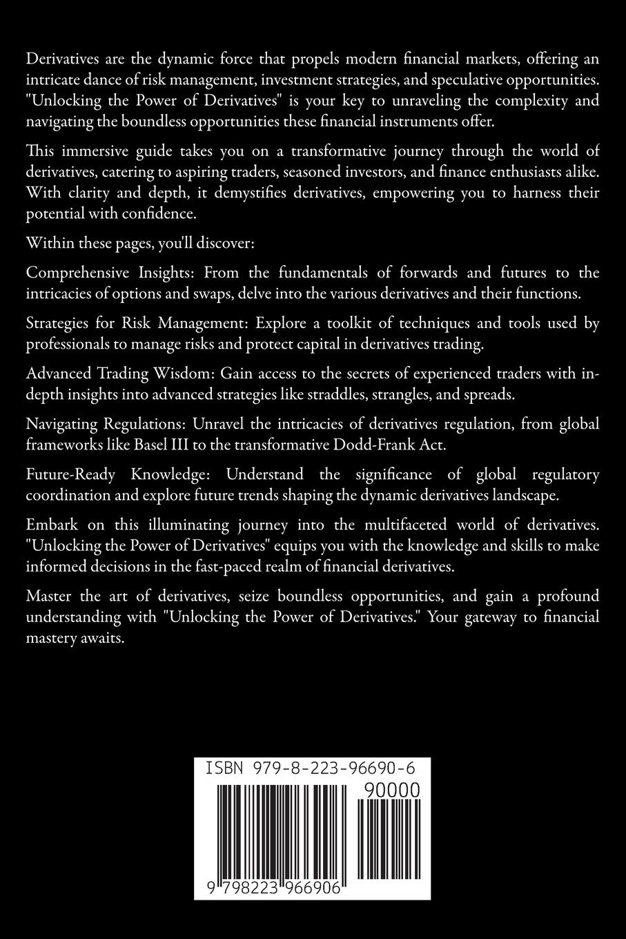 Rückseitencover Unlocking the Power of Derivatives