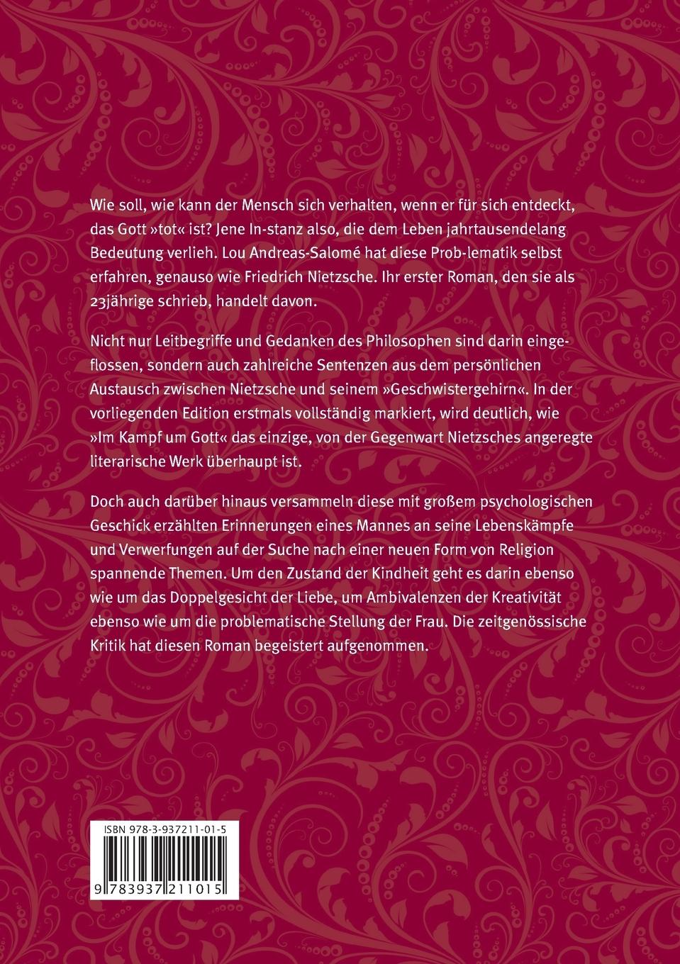 Rückseitencover Im Kampf um Gott