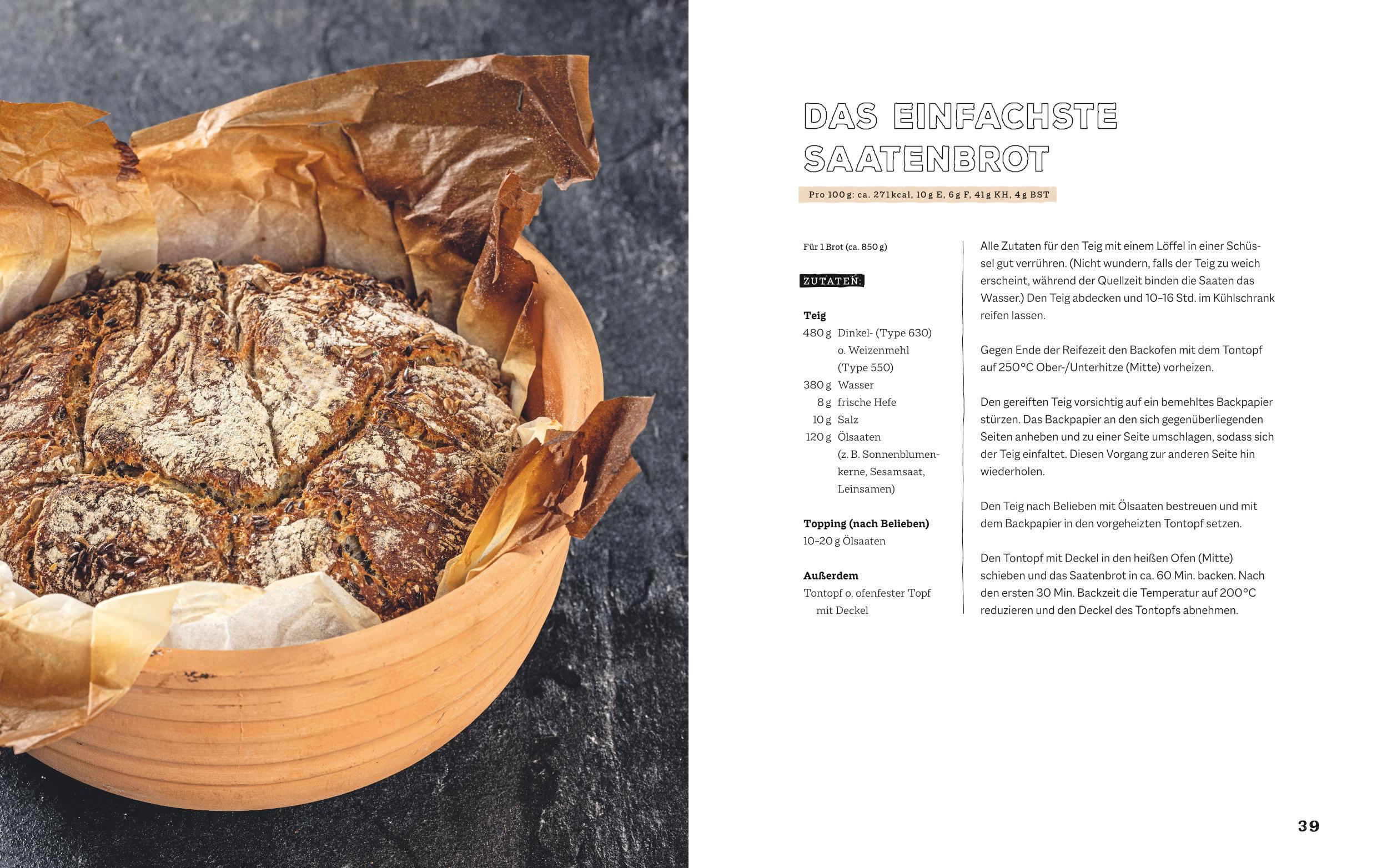 Beispielinhalt (Bild) Schlank mit Brot