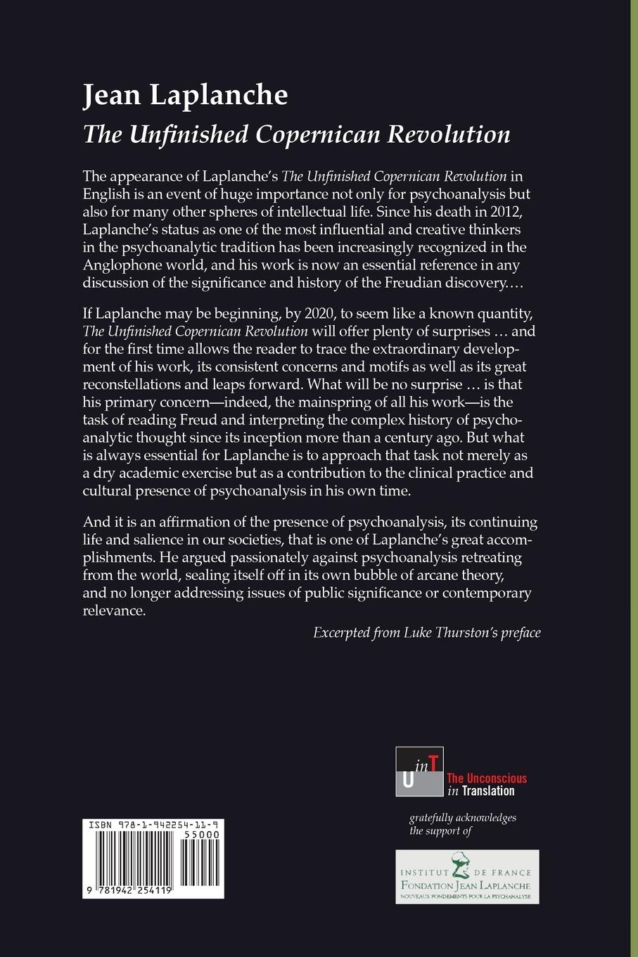 Rückseitencover The Unfinished Copernican Revolution