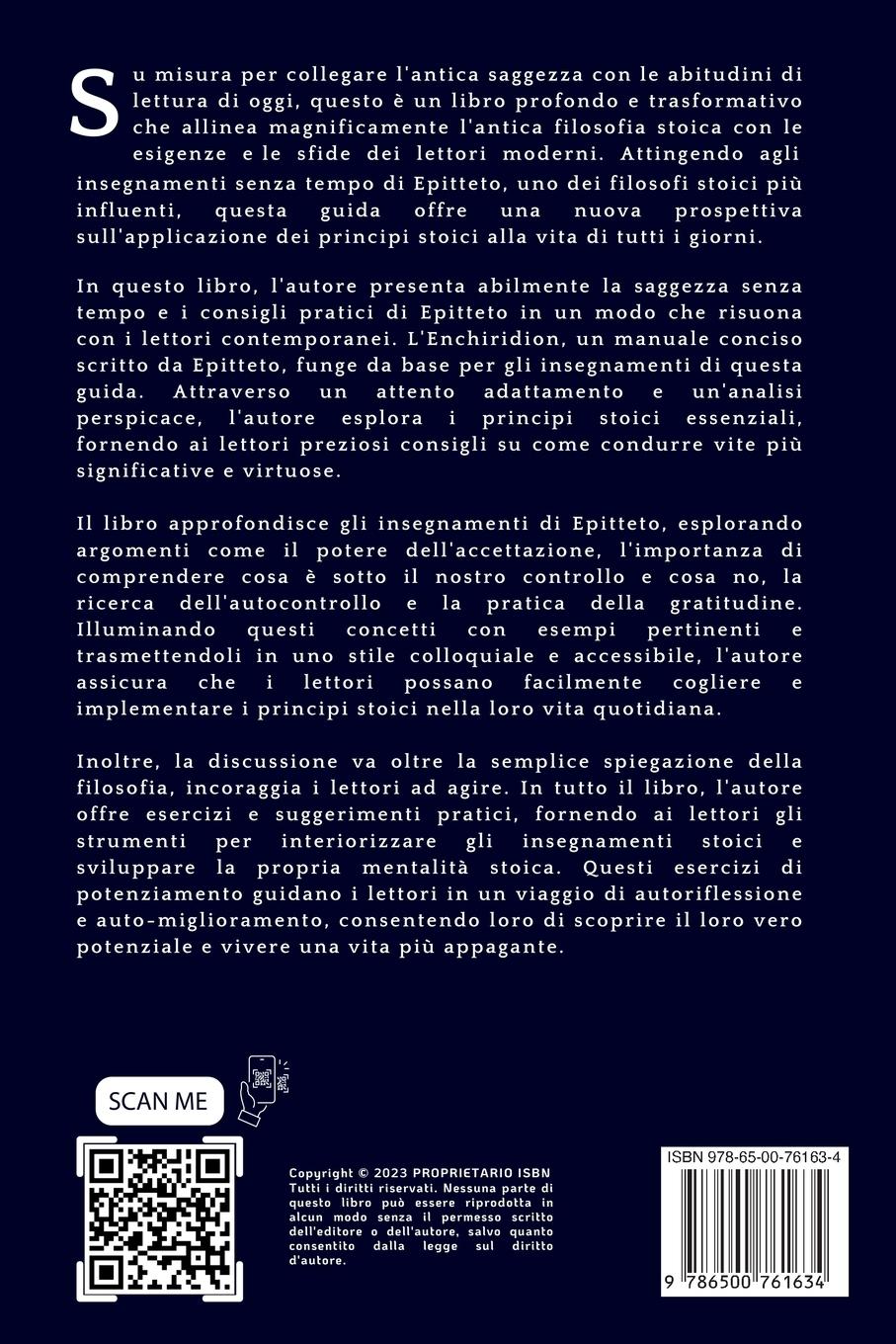 Rückseitencover L'ENCHIRIDION - Dalla lezione all'azione!