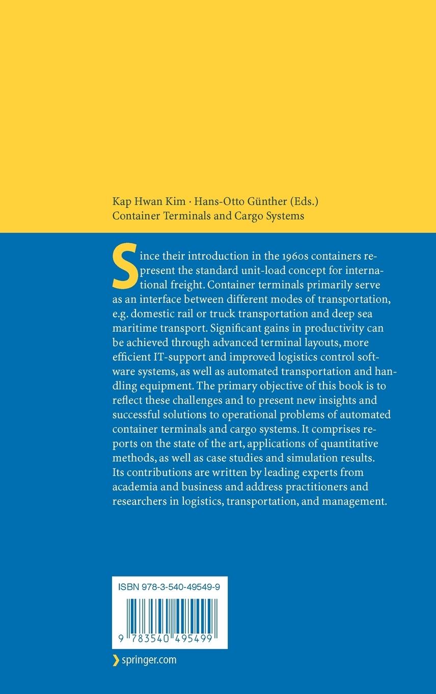 Rückseitencover Container Terminals and Cargo Systems