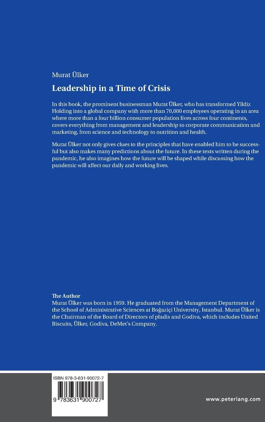 Rückseitencover Leadership in a Time of Crisis