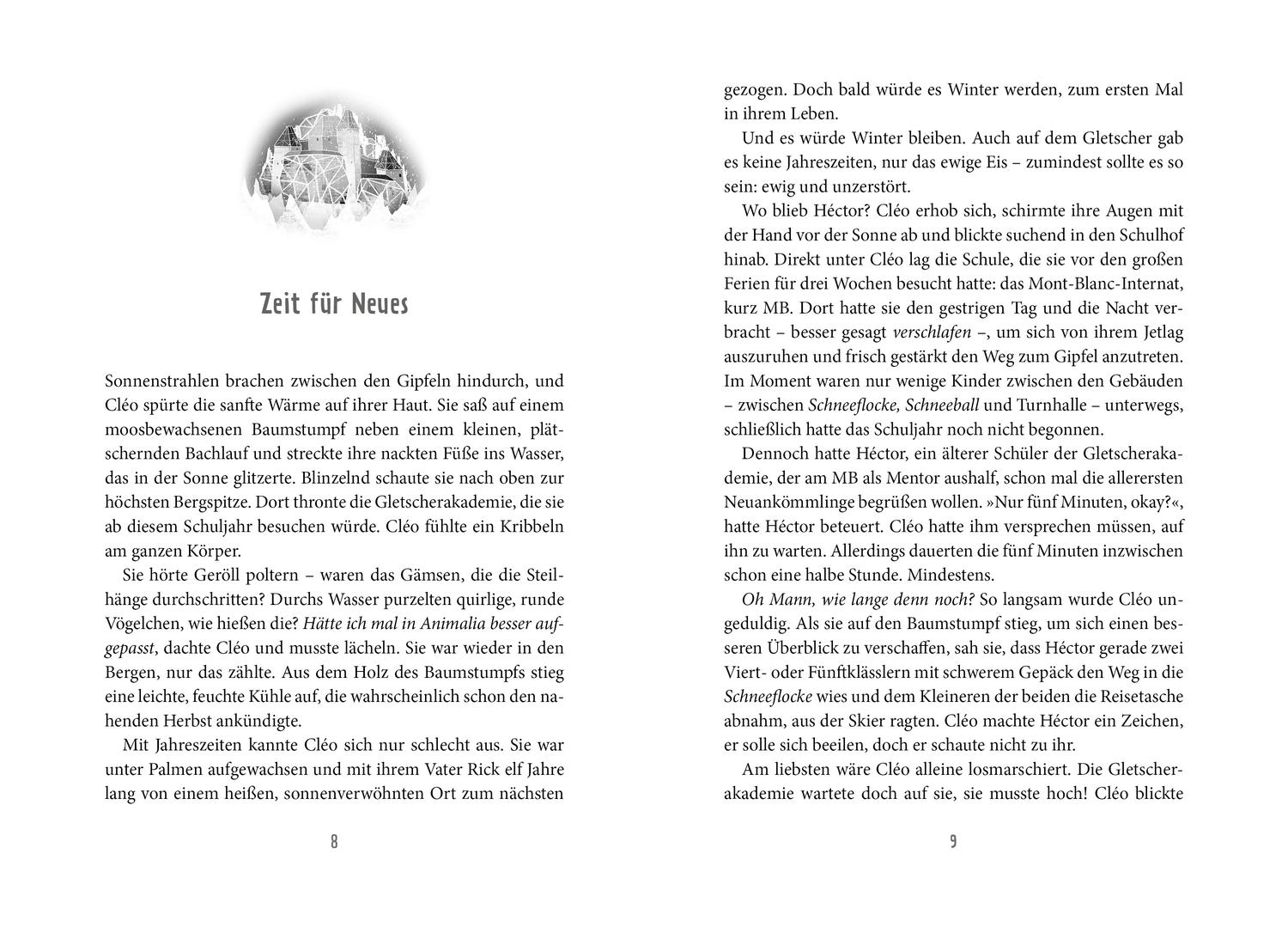 Beispielinhalt (Bild) Ice Guardians 2. Der magische Eissplitter