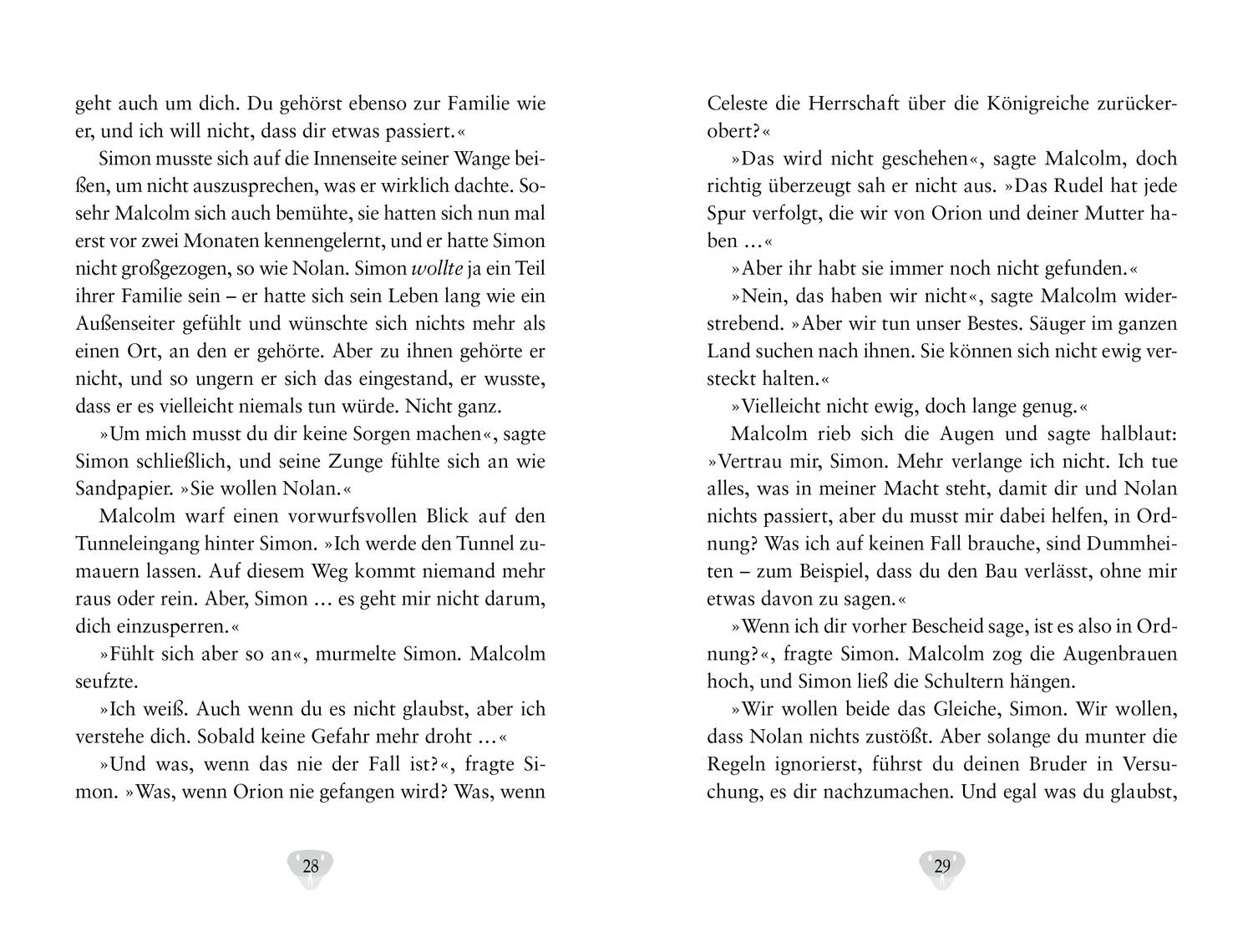 Beispielinhalt (Bild) Animox 2. Das Auge der Schlange