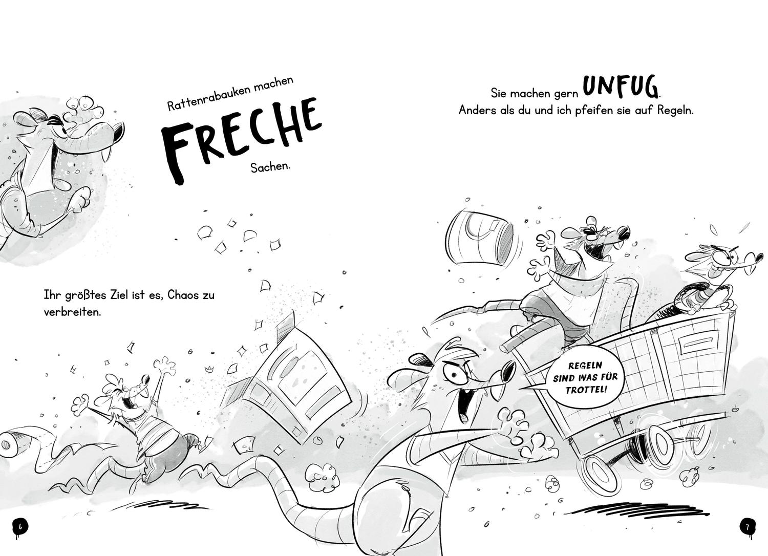 Beispielinhalt (Bild) Die Rattenbande 1. Frech für alle Zeiten