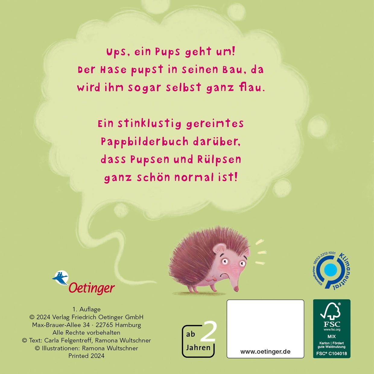 Rückseitencover Pi-Pa-Pups-Parade