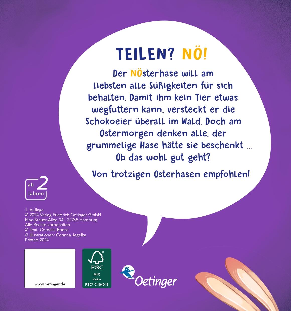 Rückseitencover Der NÖsterhase