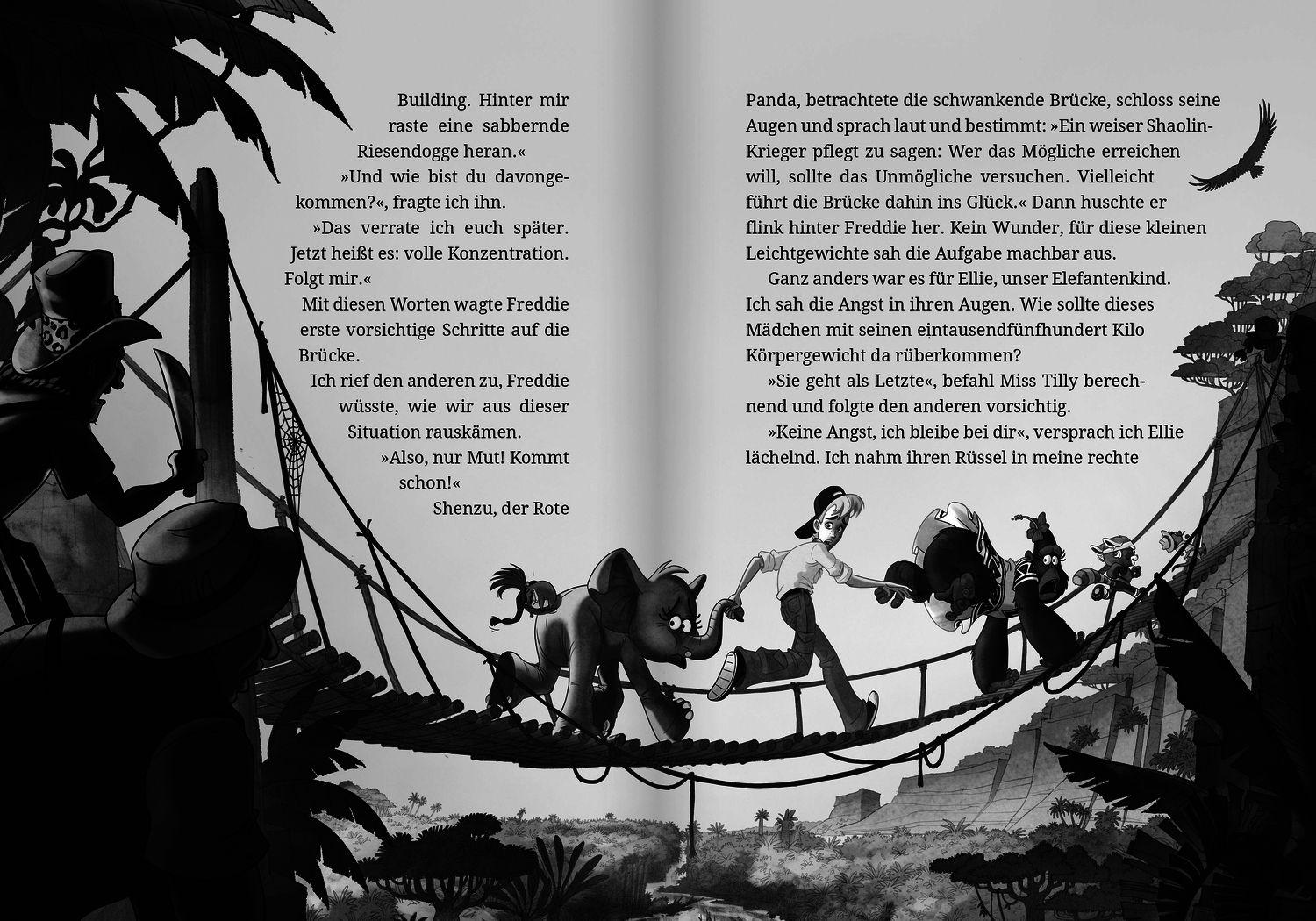 Beispielinhalt (Bild) Die Abenteuer der Wild Rangers. Mission Afrika