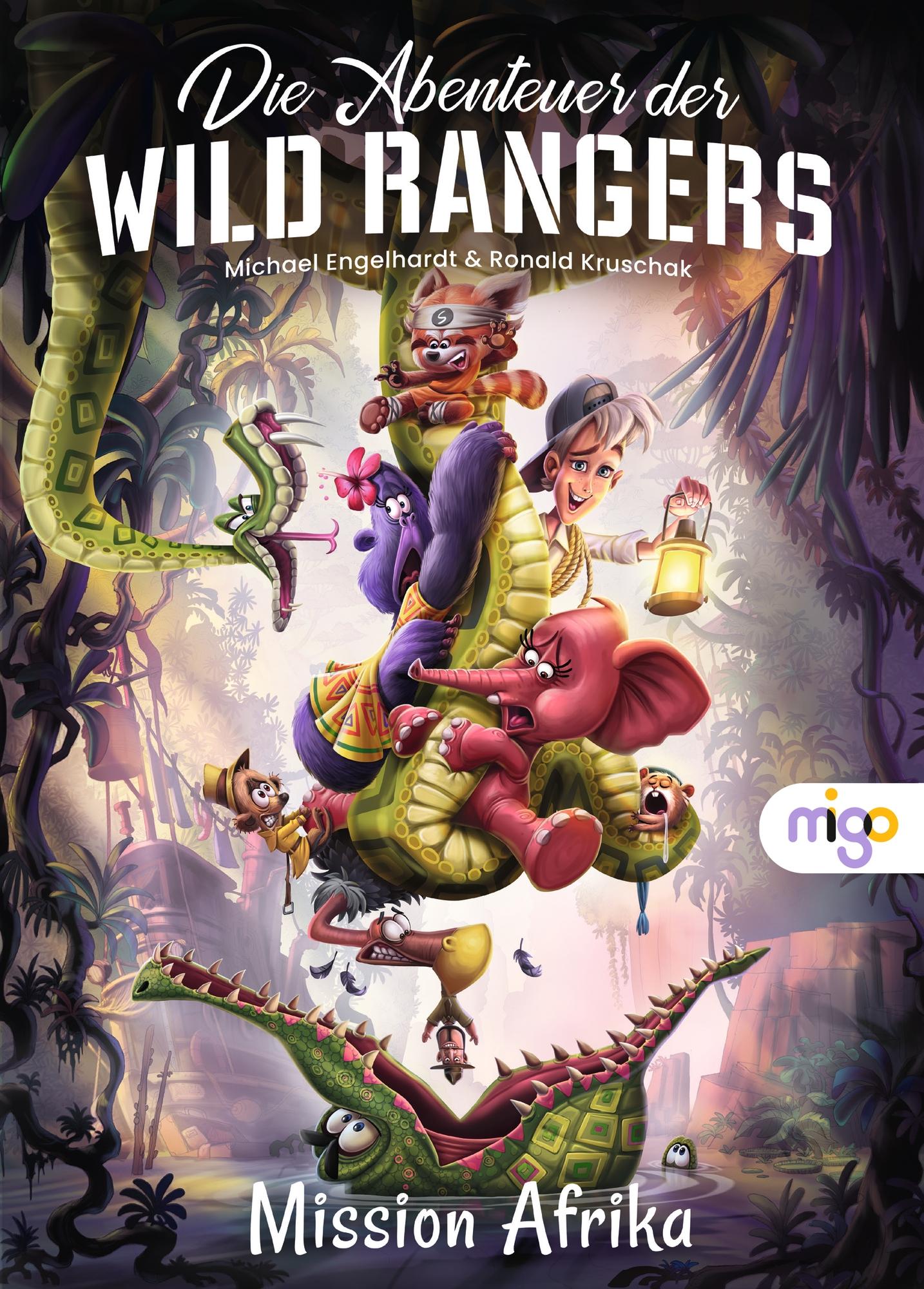 Vorderes Coverbild Die Abenteuer der Wild Rangers. Mission Afrika