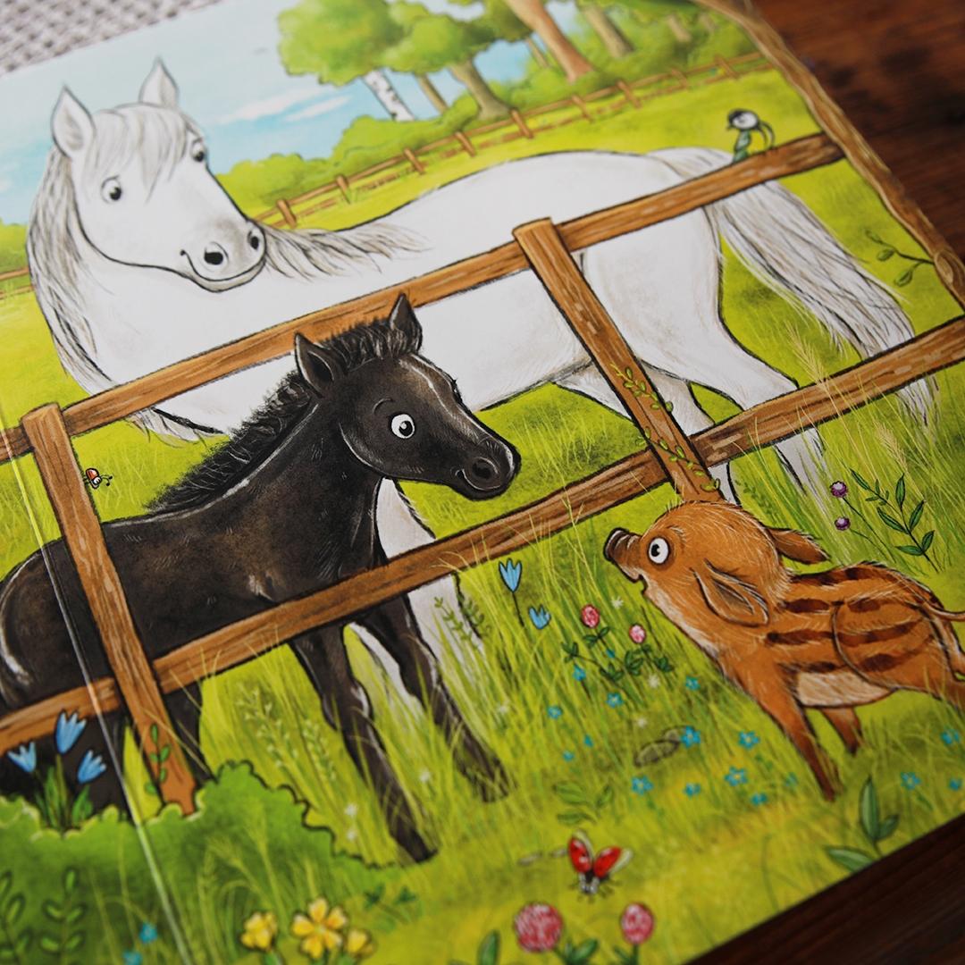 Beispielinhalt (Bild) Wie werden kleine Tiere groß?