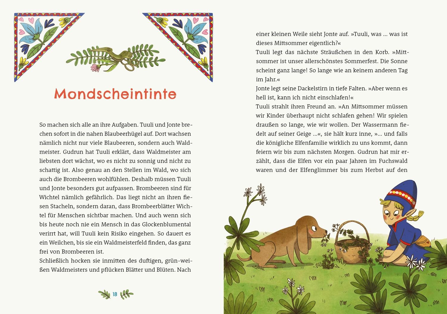 Beispielinhalt (Bild) Tuuli, das Wichtelmädchen 2. Der große Elfenzauber