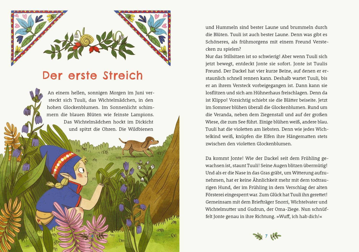 Beispielinhalt (Bild) Tuuli, das Wichtelmädchen 2. Der große Elfenzauber