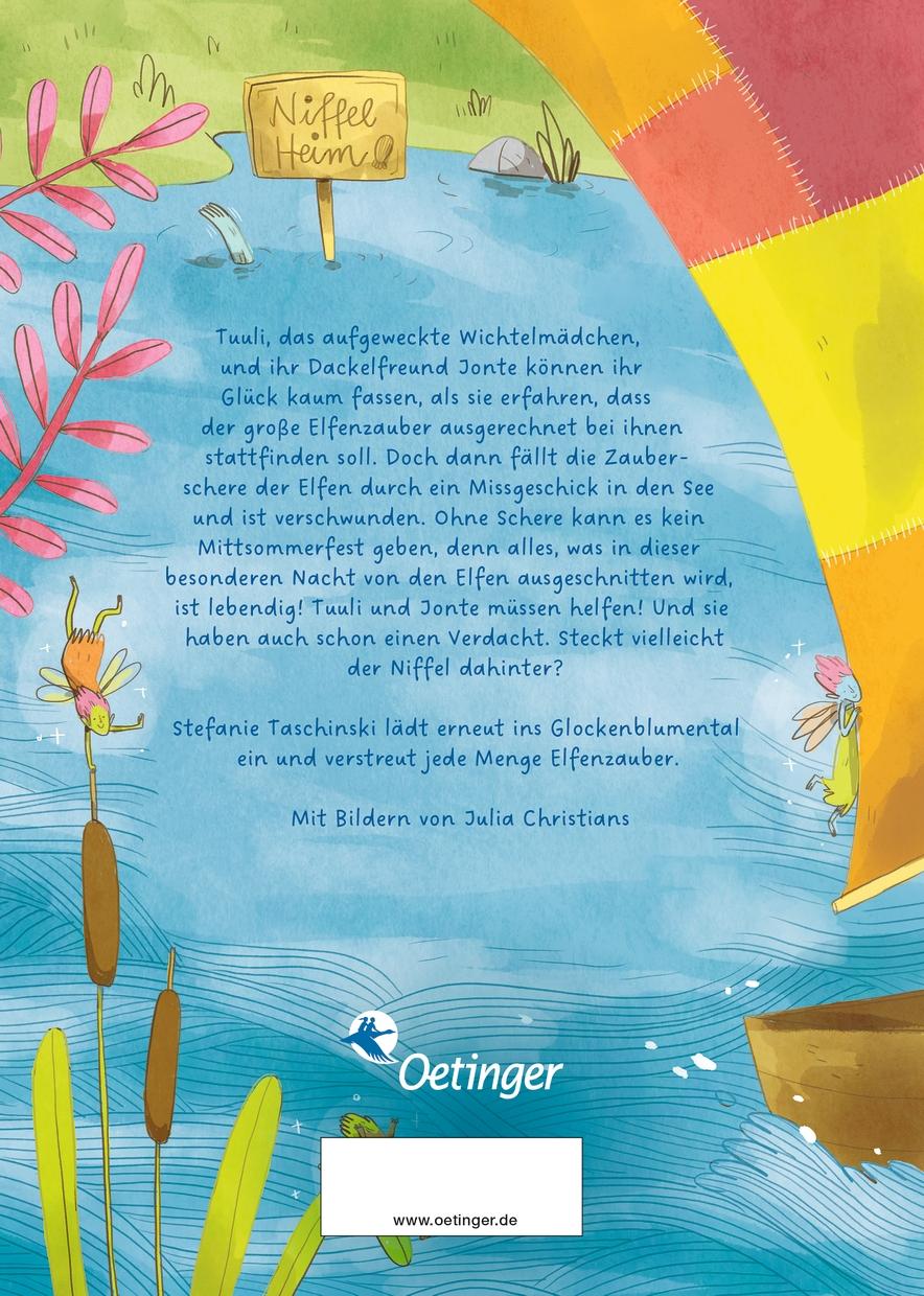 Rückseitencover Tuuli, das Wichtelmädchen 2. Der große Elfenzauber