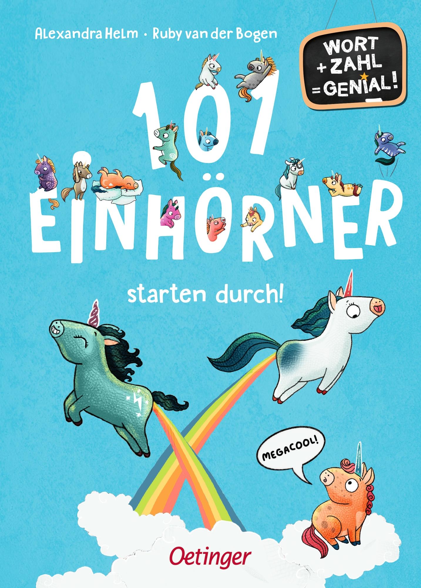 Vorderes Coverbild 101 Einhörner starten durch!