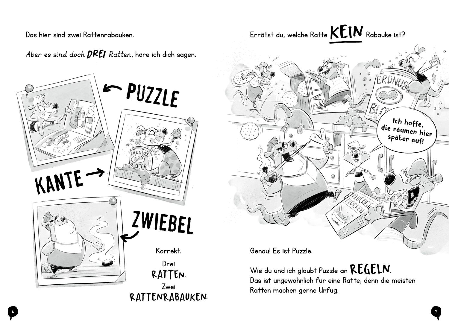 Beispielinhalt (Bild) Die Rattenbande 2. Unfug um Mitternacht