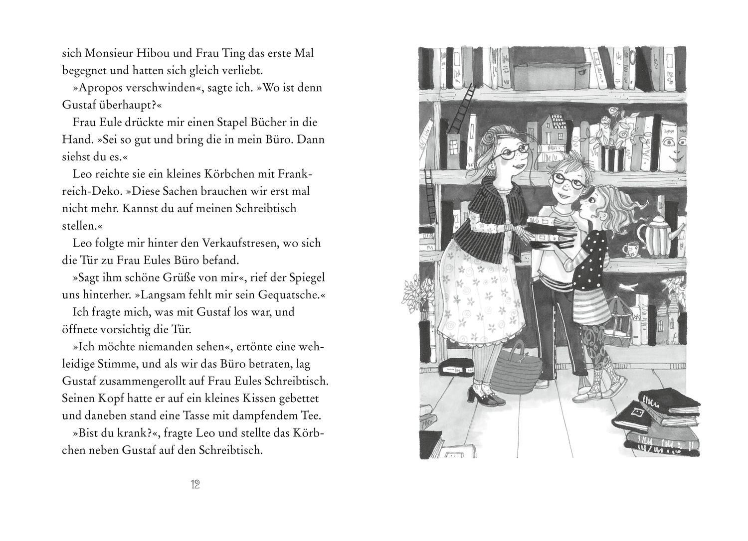 Beispielinhalt (Bild) Der zauberhafte Wunschbuchladen 4. Die wilden Vier