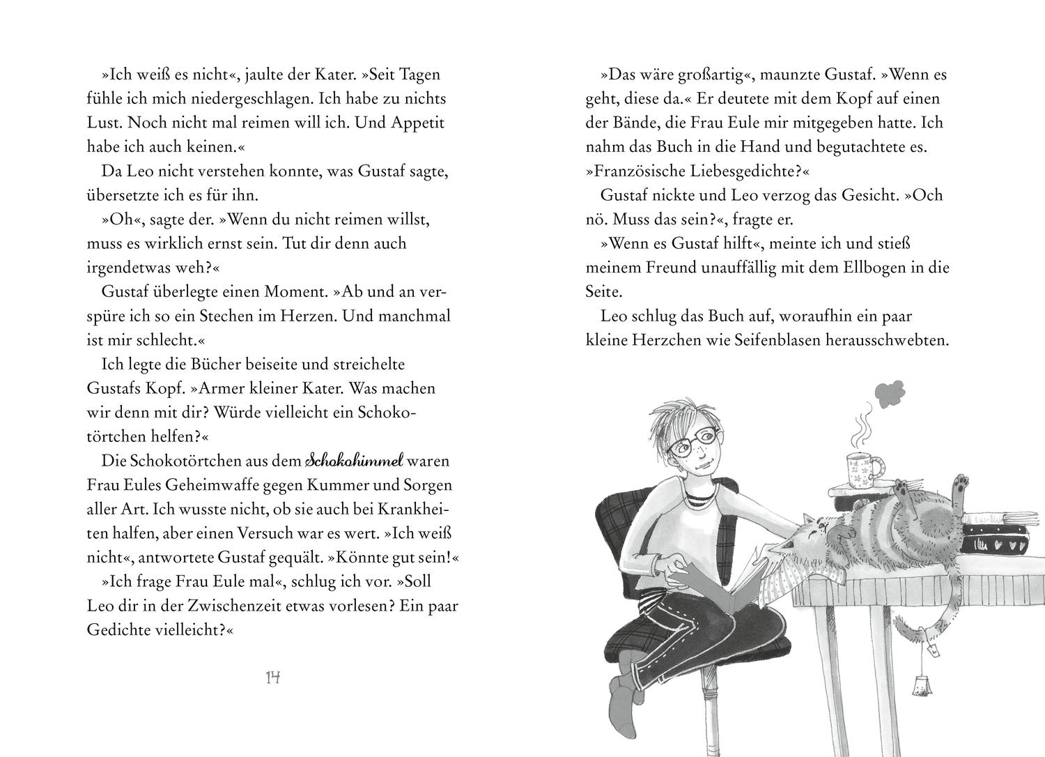 Beispielinhalt (Bild) Der zauberhafte Wunschbuchladen 4. Die wilden Vier