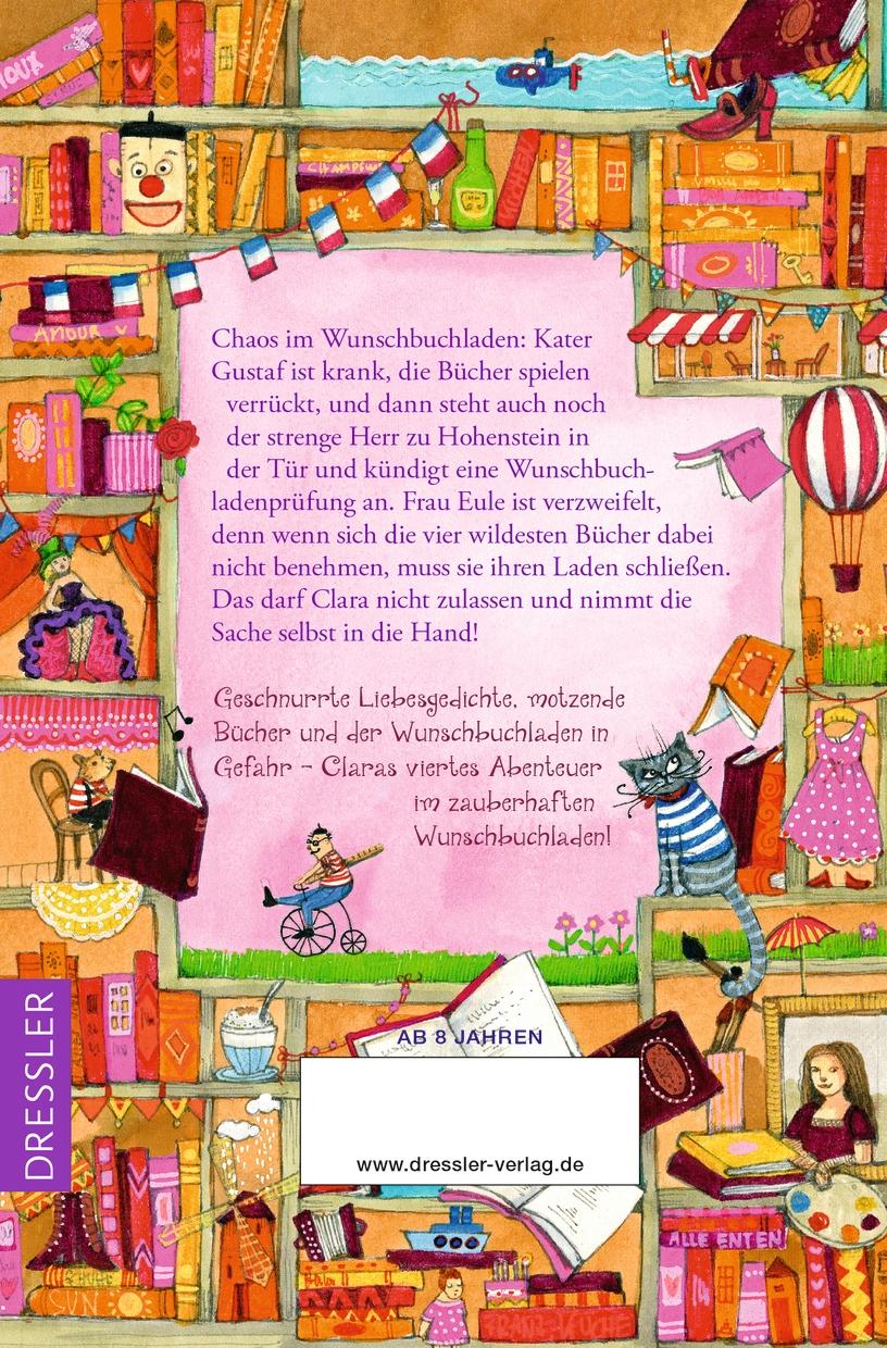 Rückseitencover Der zauberhafte Wunschbuchladen 4. Die wilden Vier