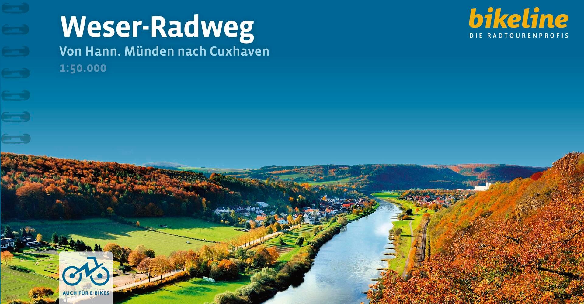 Vorderes Coverbild Weser-Radweg