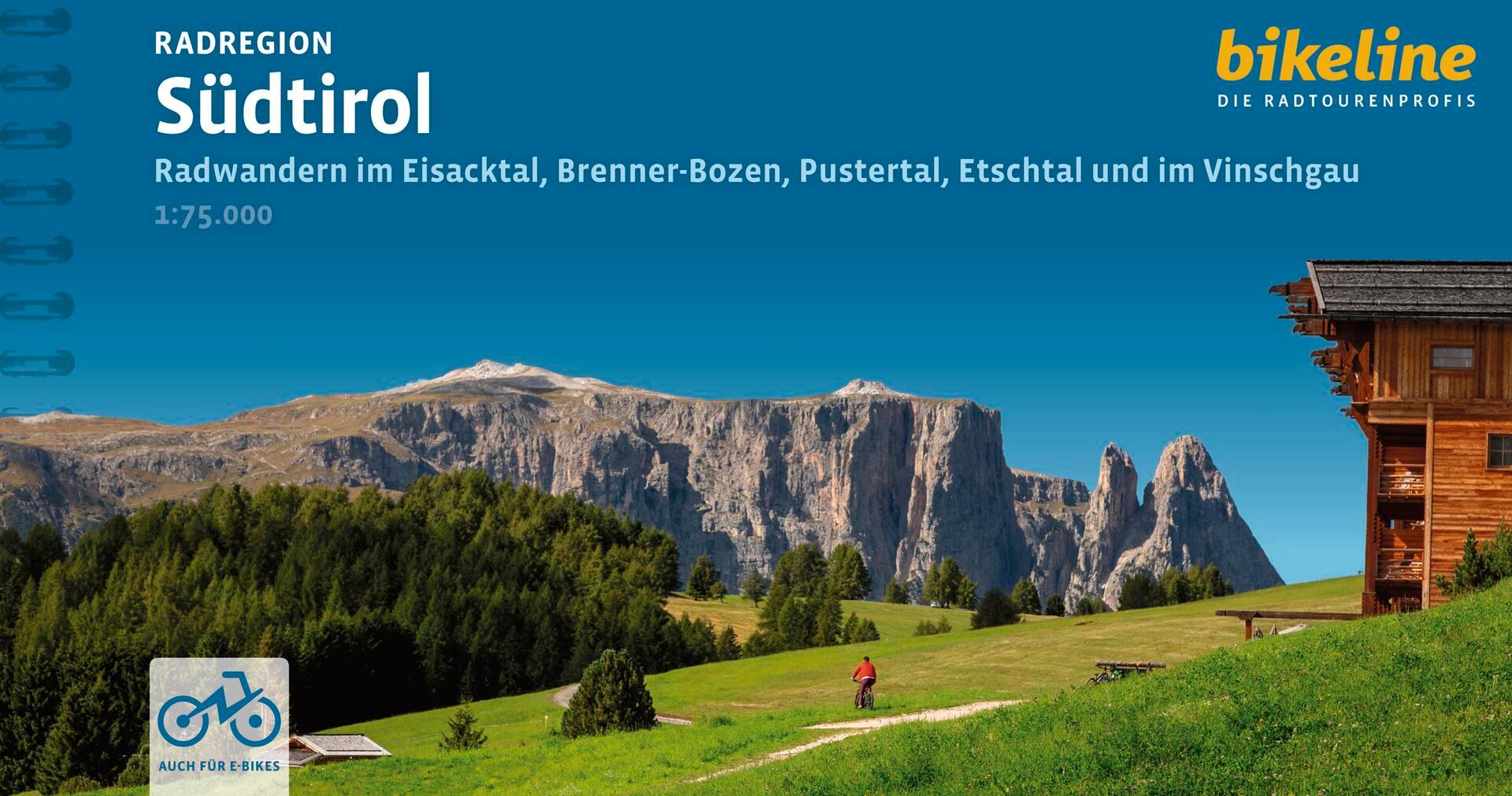 Vorderes Coverbild Radregion Südtirol