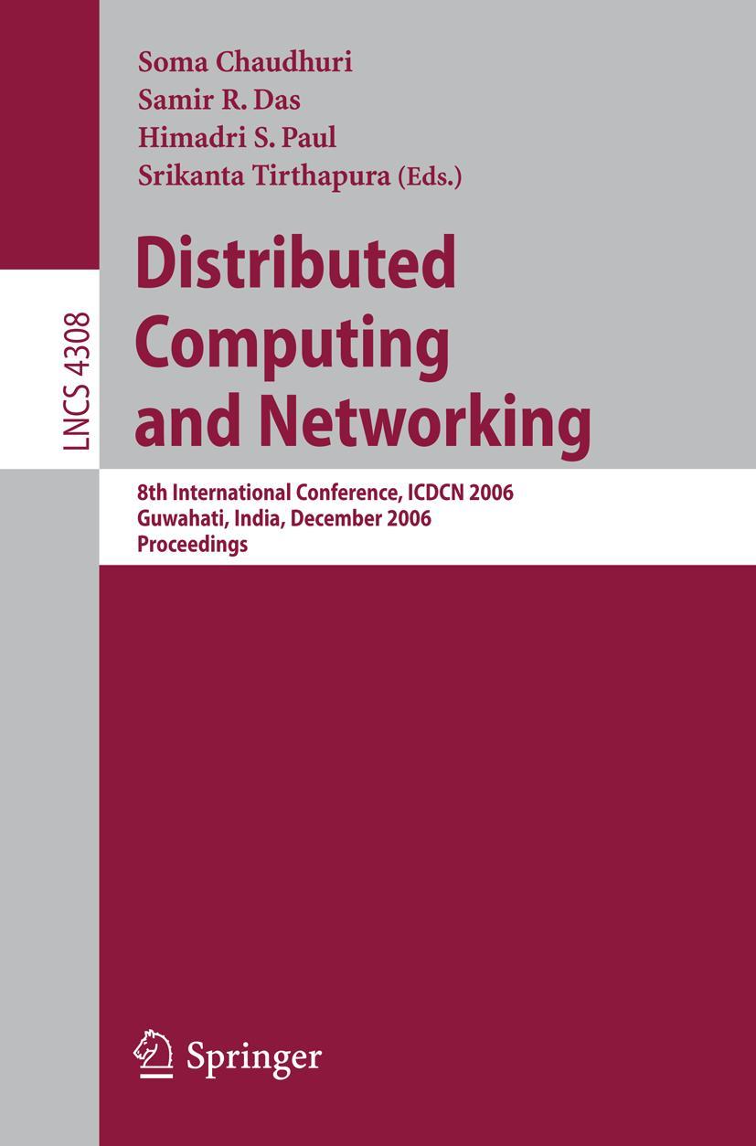Vorderes Coverbild Distributed Computing and Networking