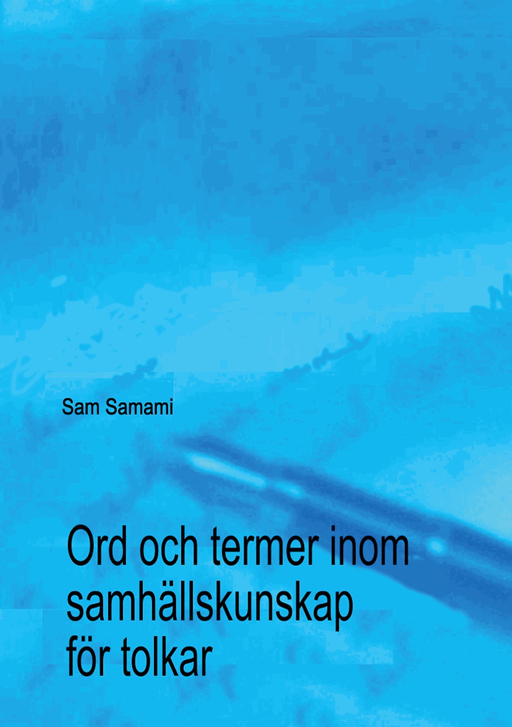 Vorderes Coverbild Ord och termer inom samhällskunskap för tolkar