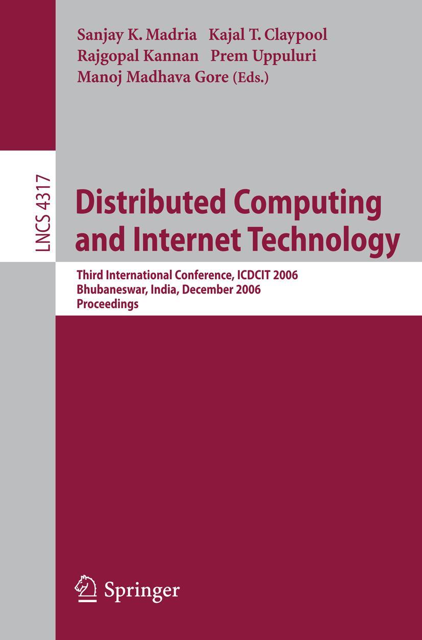 Vorderes Coverbild Distributed Computing and Internet Technology