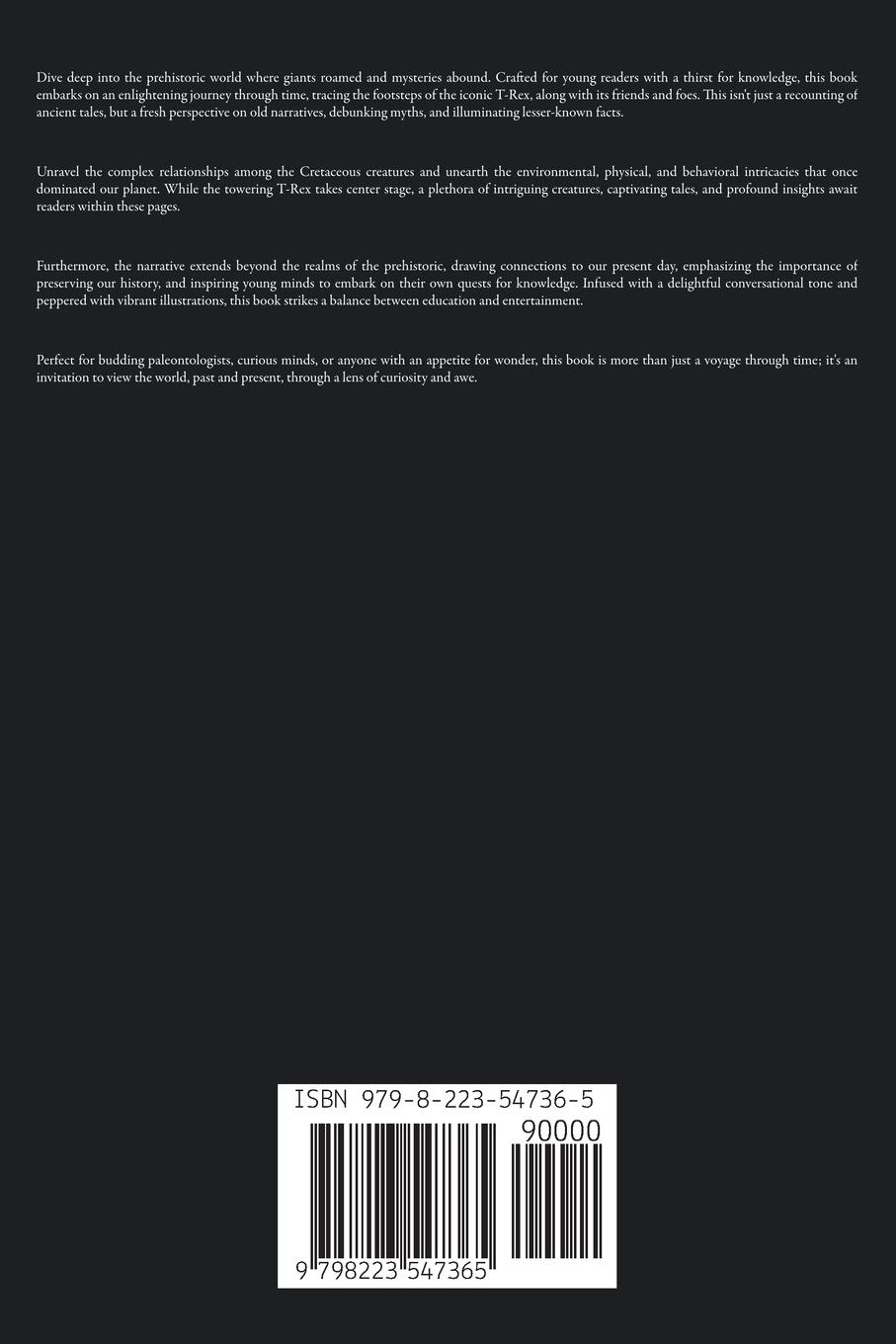 Rückseitencover Rex, the Mighty Tyrannosaurus