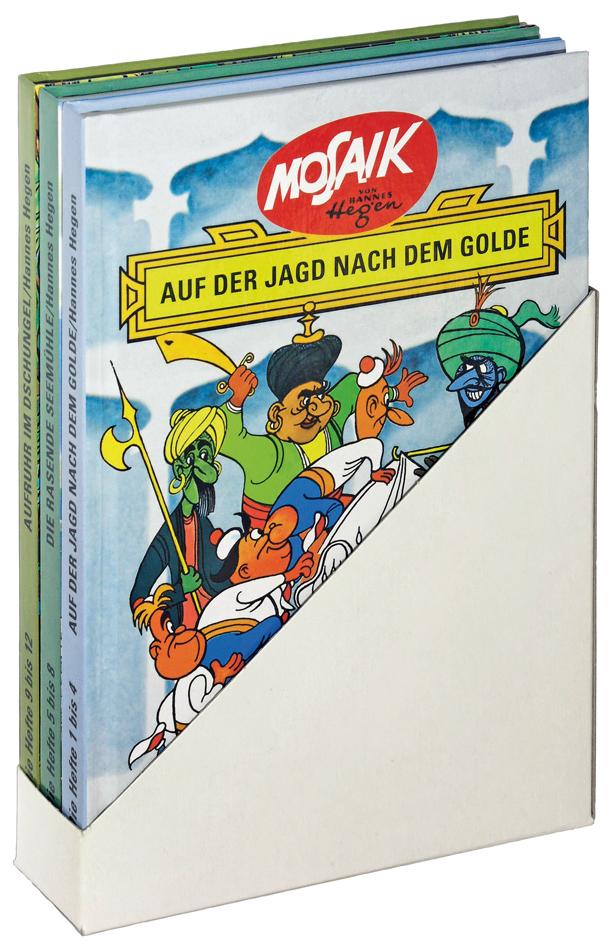 Vorderes Coverbild Mosaik. Die Digedags. Hefte 1-12