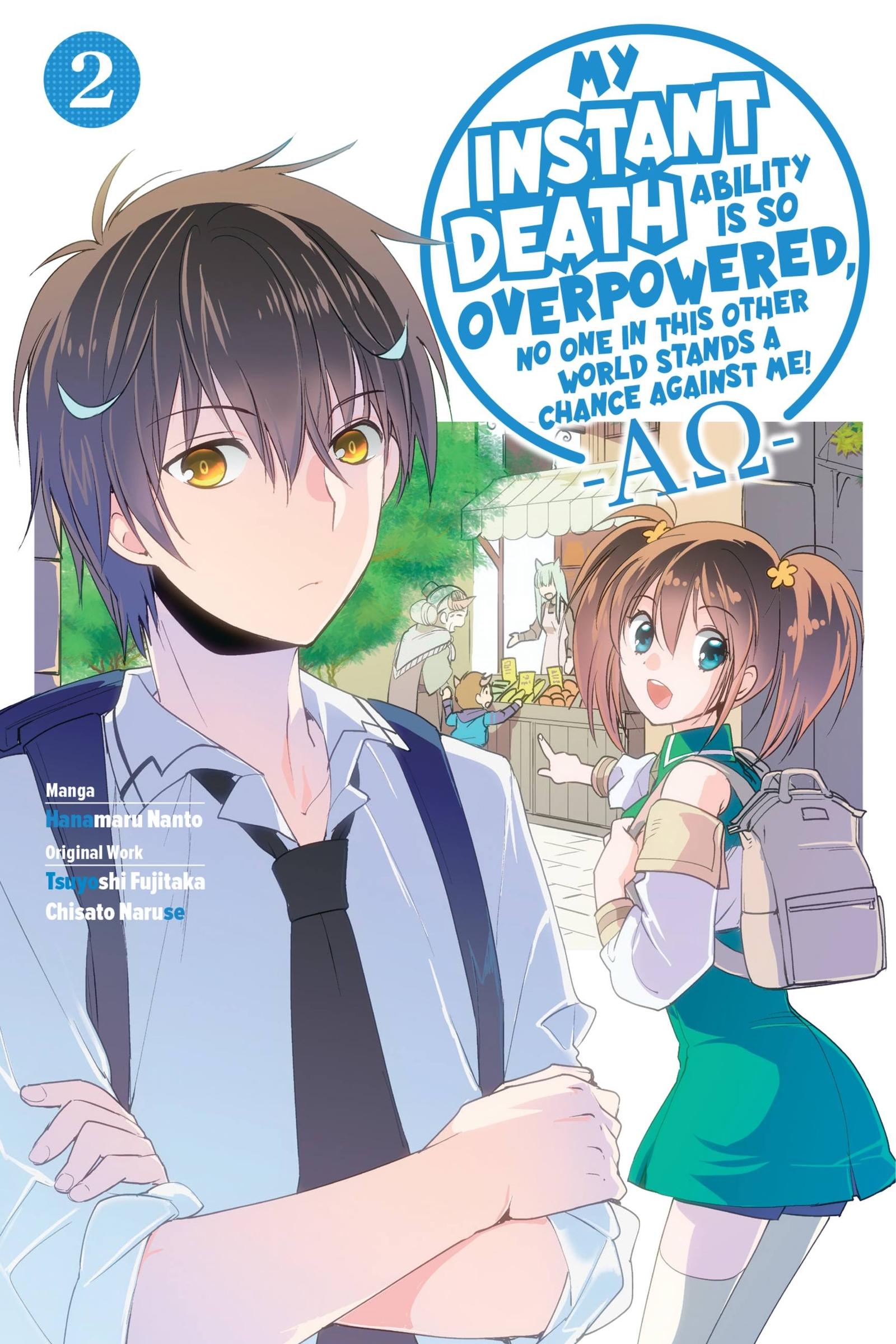 Vorderes Coverbild My Instant Death Ability Is So Overpowered, No One in This Other World Stands a Chance Against Me! --Ao--, Vol. 2 (Manga)