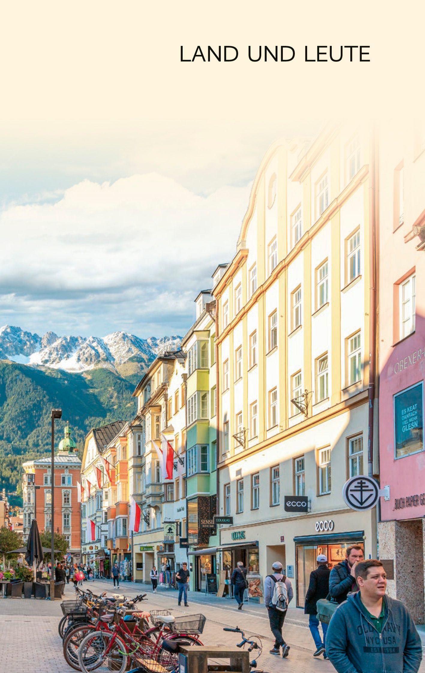 Beispielinhalt (Bild) TRESCHER Reiseführer Tirol