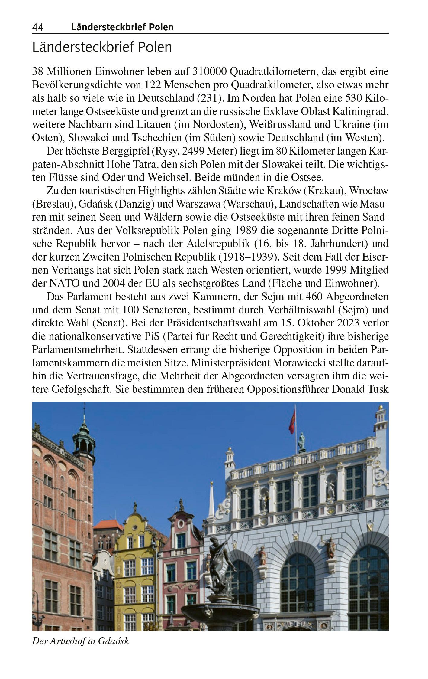 Beispielinhalt (Bild) TRESCHER Reiseführer Ostseestädte