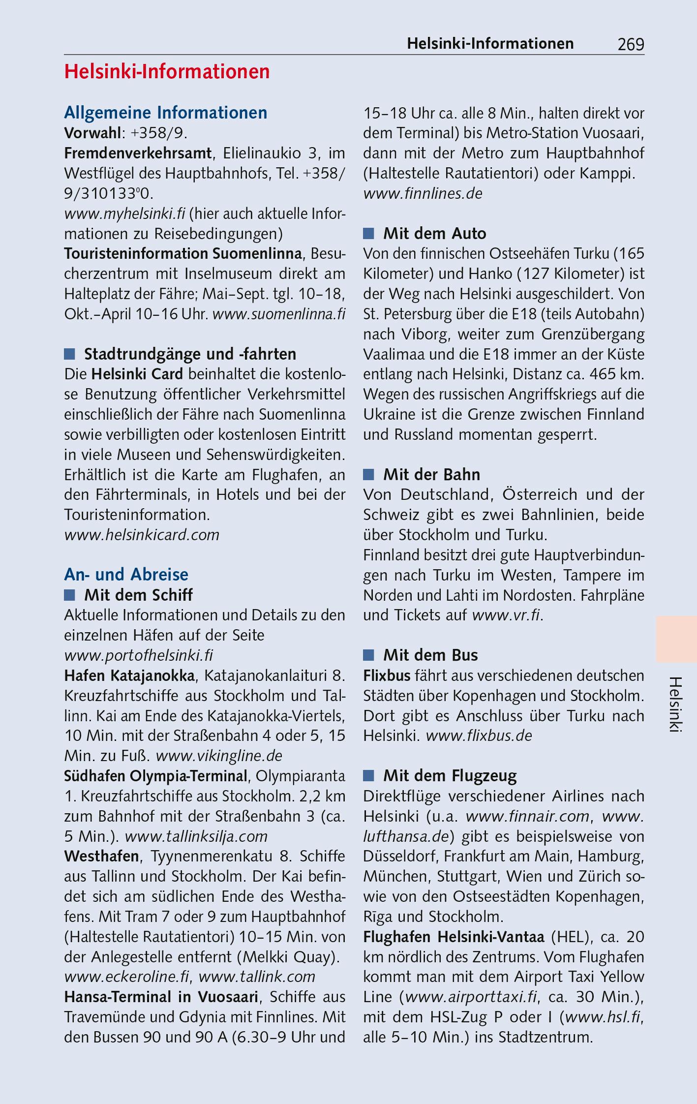 Beispielinhalt (Bild) TRESCHER Reiseführer Ostseestädte