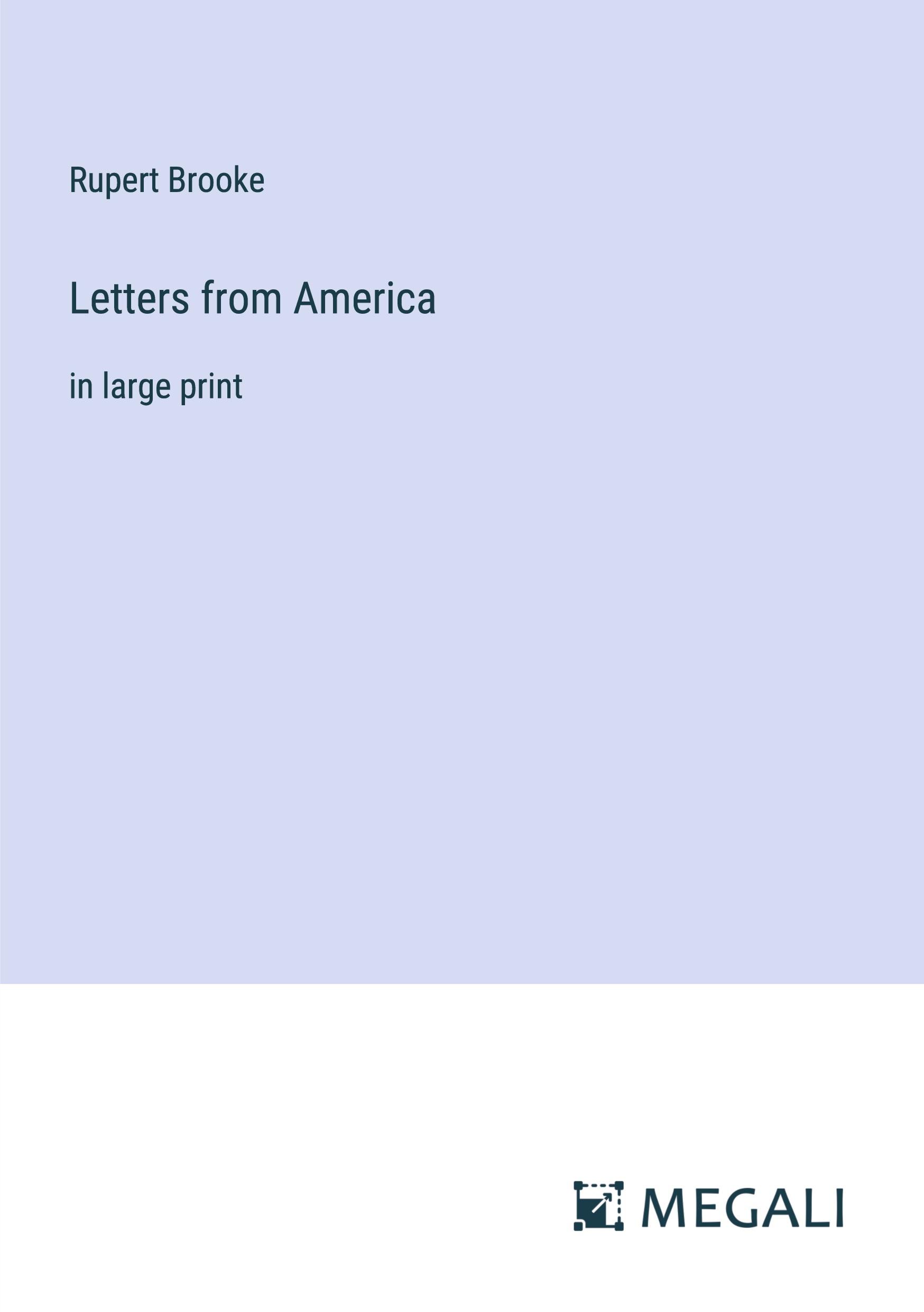 Vorderes Coverbild Letters from America