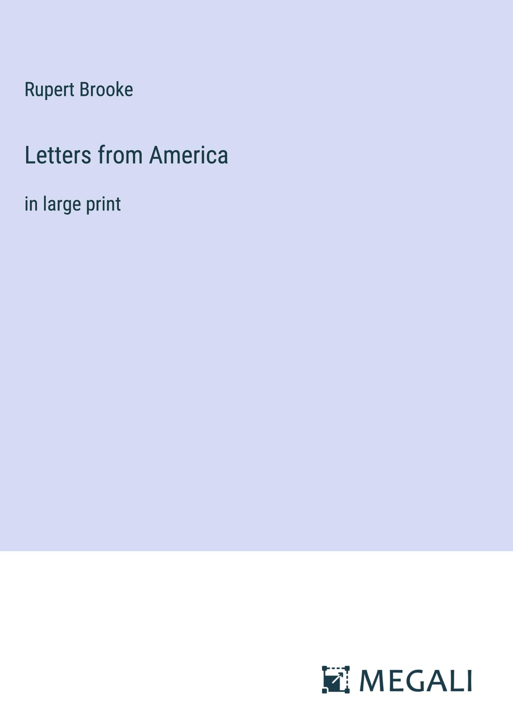 Vorderes Coverbild Letters from America