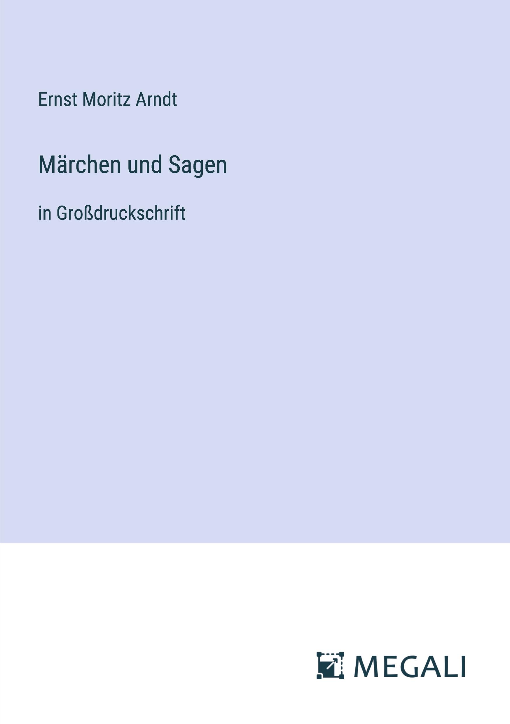 Vorderes Coverbild Märchen und Sagen