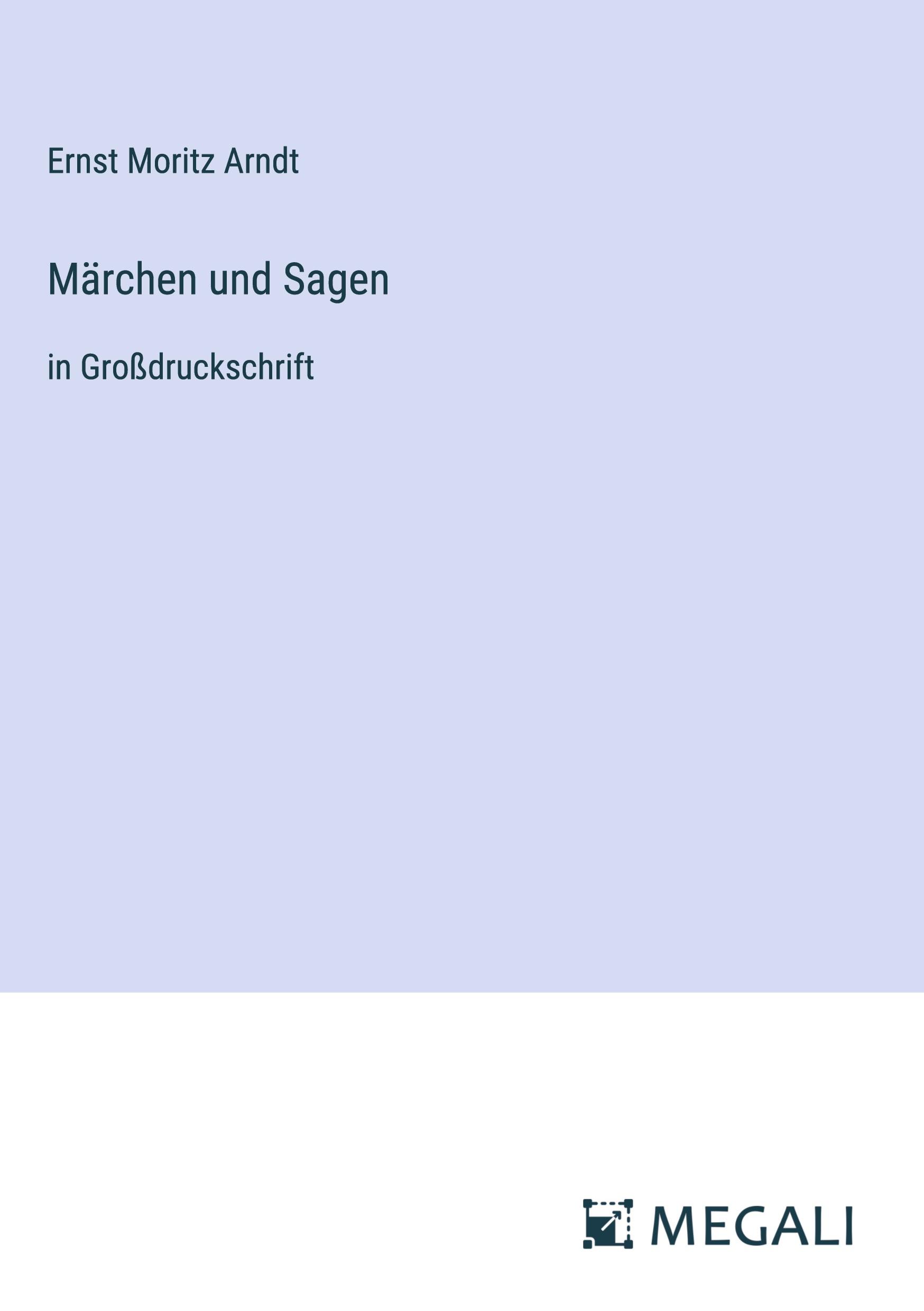 Vorderes Coverbild Märchen und Sagen