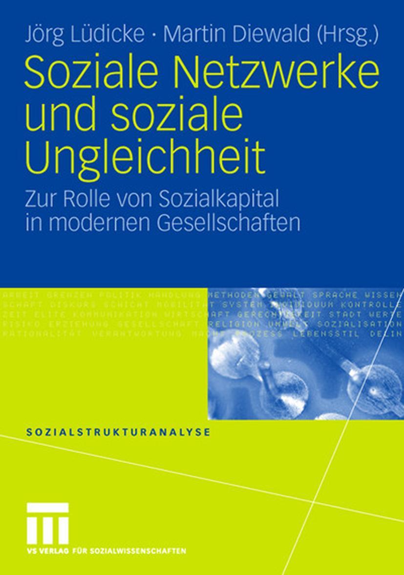 Vorderes Coverbild Soziale Netzwerke und soziale Ungleichheit