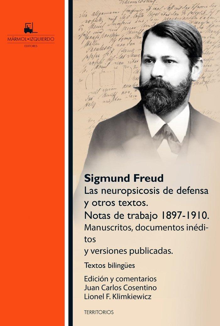 Vorderes Coverbild Las neuropsicosis de defensa y otros ensayos : manuscritos inéditos y versiones publicadas
