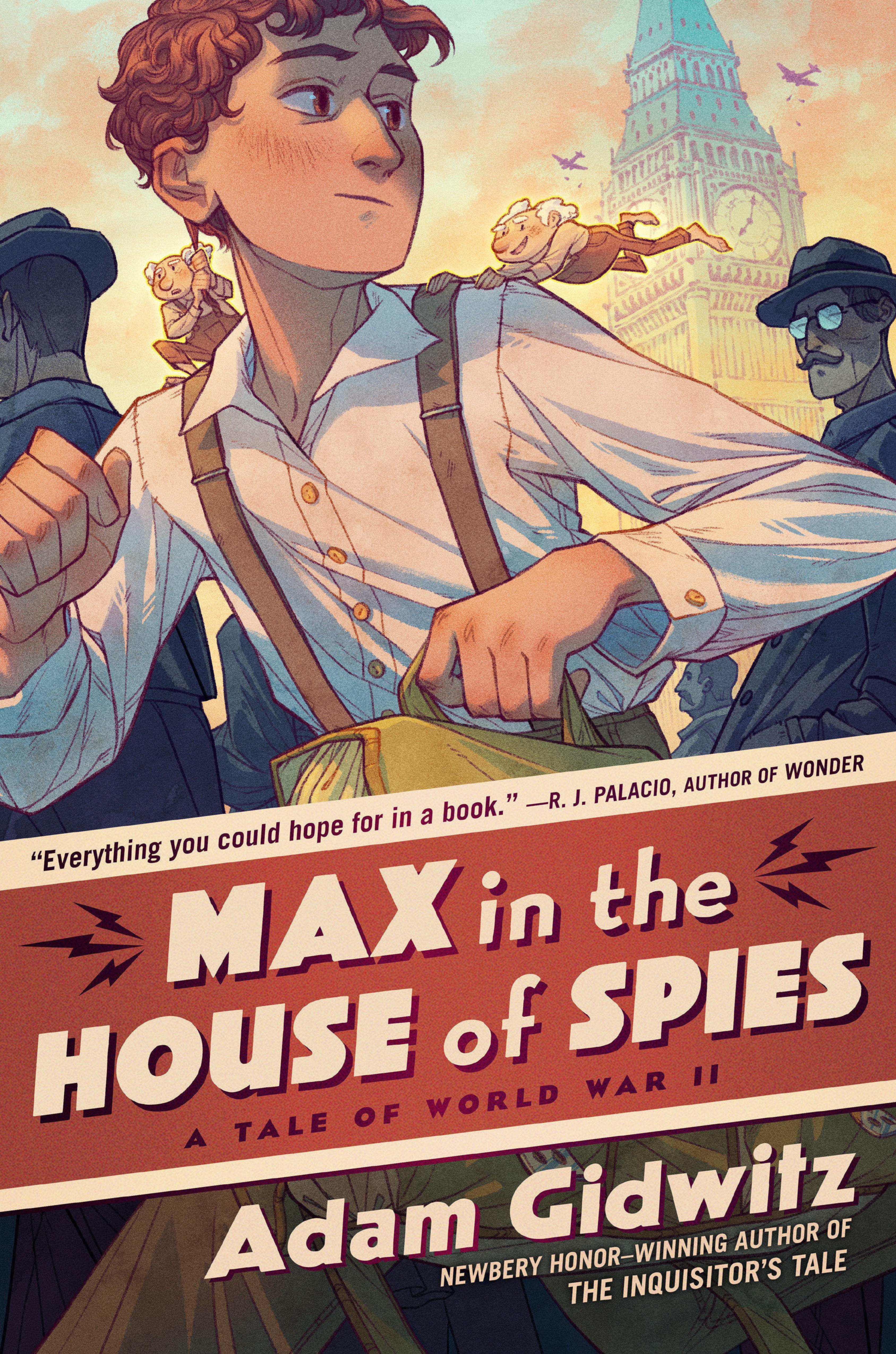 Vorderes Coverbild Max in the House of Spies