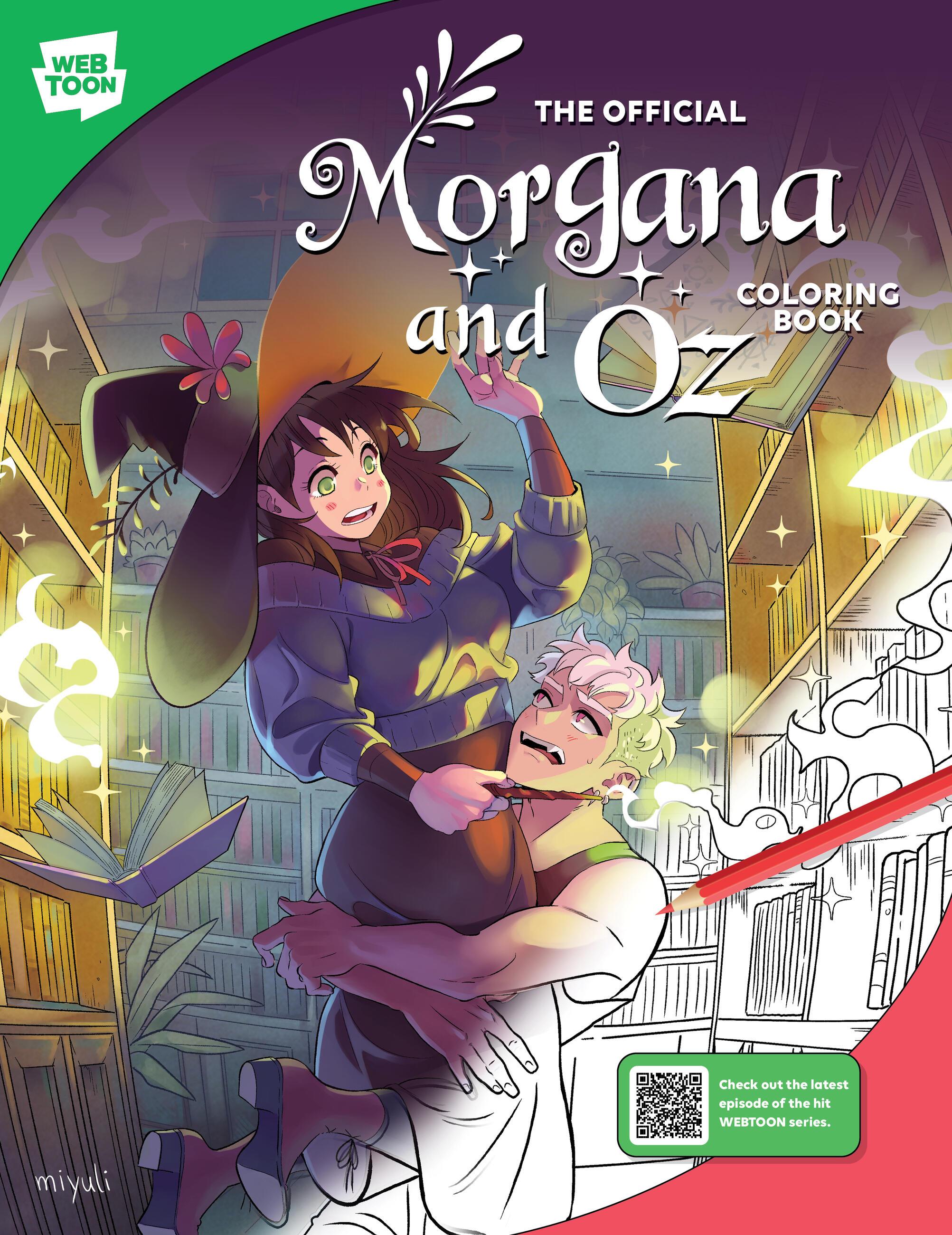 Vorderes Coverbild The Official Morgana and Oz Coloring Book