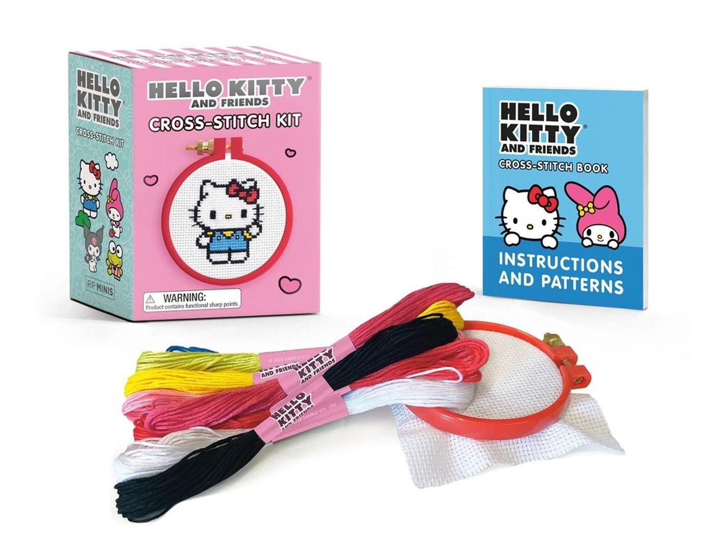 Vorderes Coverbild Hello Kitty and Friends Cross-Stitch Kit