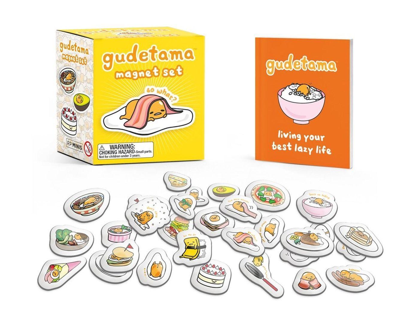 Vorderes Coverbild Gudetama Magnet Set