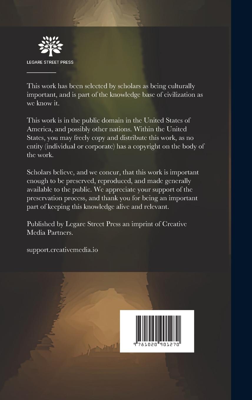 Rückseitencover The Communicant's Manual Being a Book of Self-examination Prayer Praise and Thanksgiving