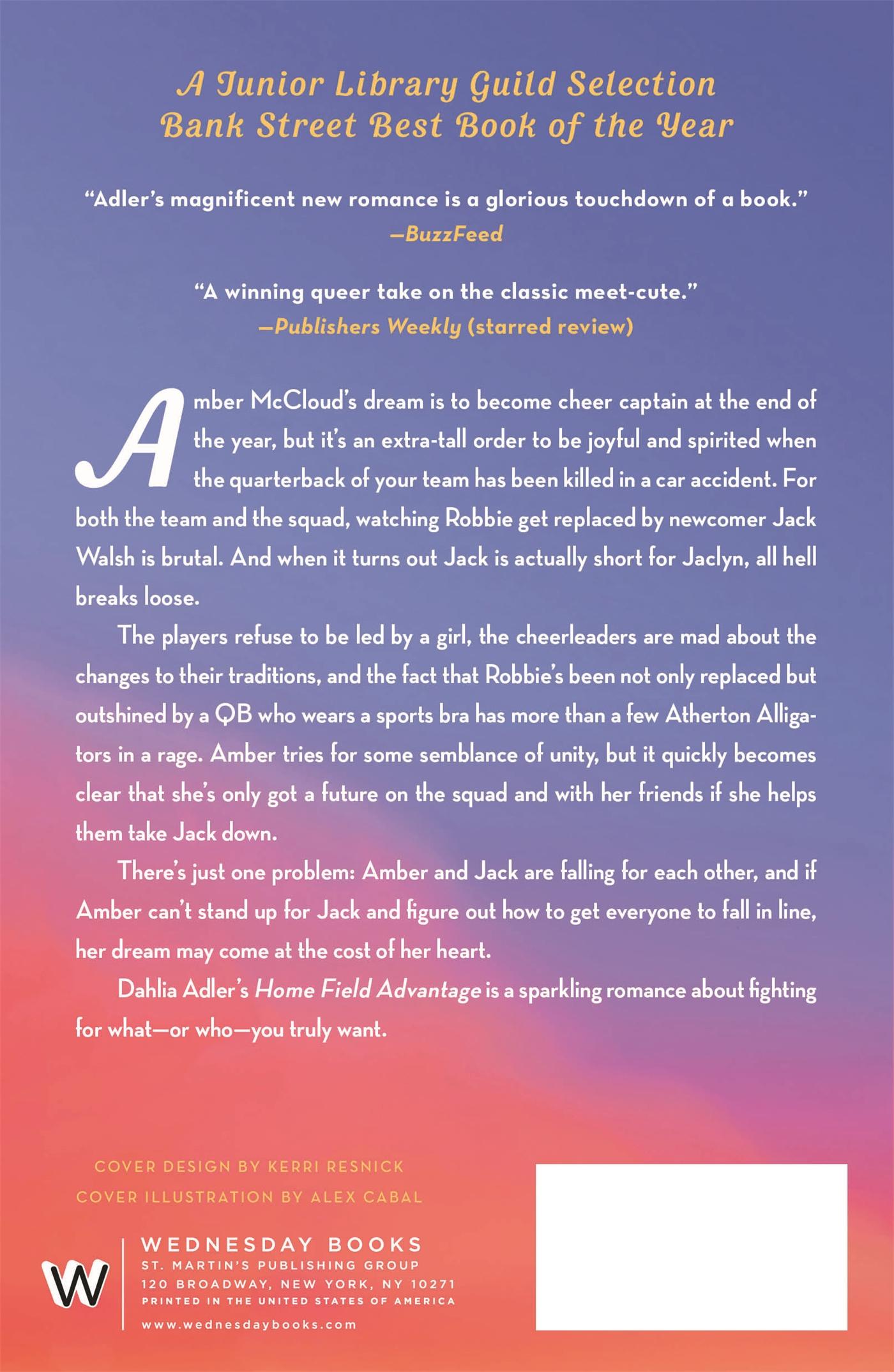 Rückseitencover Home Field Advantage