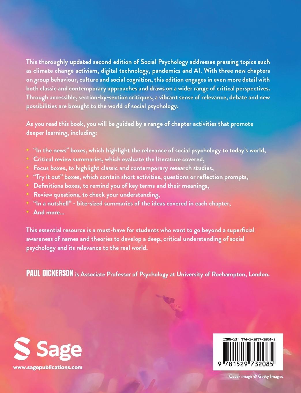 Rückseitencover Social Psychology