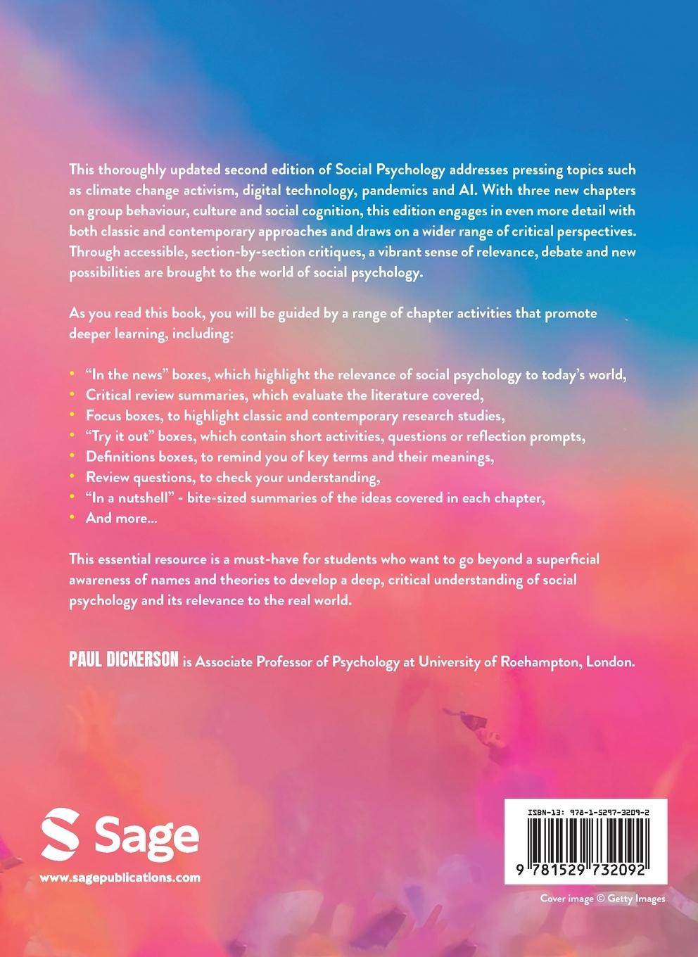 Rückseitencover Social Psychology