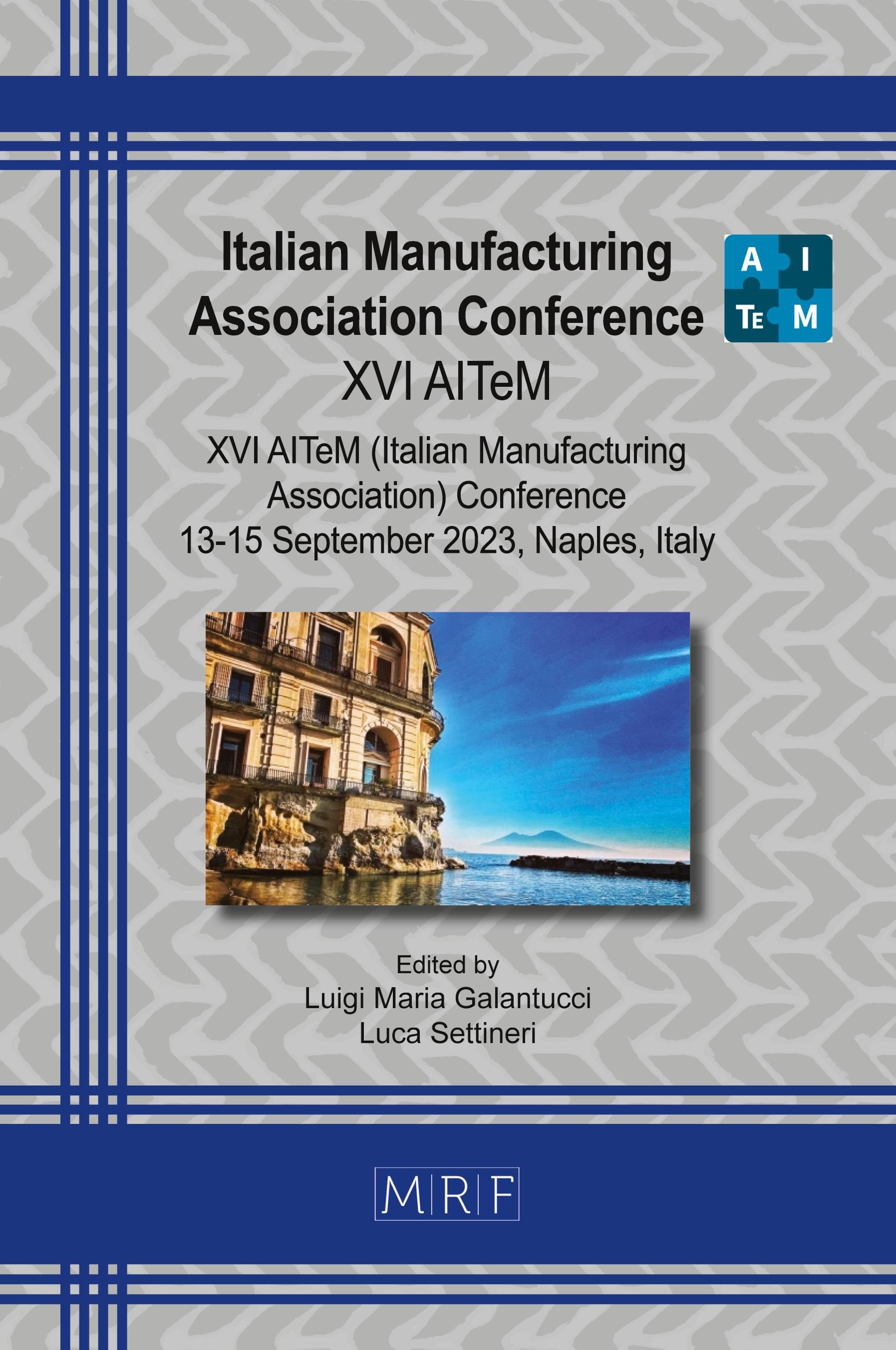 Vorderes Coverbild Italian Manufacturing Association Conference